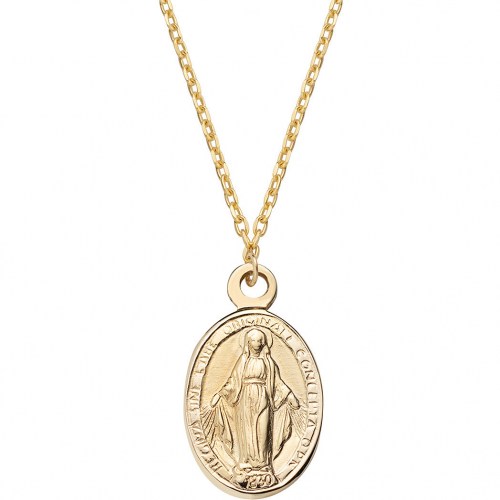 Collana Madonna Sacra Oro AU9CLMIG1